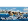 Image de Maquette Navire : CuirassÃ© Uss Bb-61 "Iowa" 1944-Trumpeter