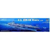 Image de Trumpeter 05605 Mod Le Kit Porte-Avions Uss Nimitz Cvn De 68 1975