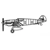 Image de Maquettes Avions : Set Mini Avions Bf109t-Trumpeter