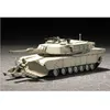 Image de Maquette Char Lourd Us M1a1 Abrams Avec Lames Anti Mines 1991-Trumpeter