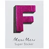 Image de Stickers - Pailletés - Lettre F