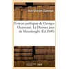 Image de Erreurs PoÃ©tiques De Georges Ozaneaux - Le Dernier Jour De Missolonghi - Timour Et Bayazed