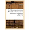 Image de Les Mensonges Imprimez - Nouvelle Ãdition, Avec Des Remarques Et Des Notes