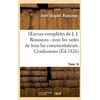 Image de Oeuvres ComplÃ¨tes De J. J. Rousseau. T. 16 Confessions T2