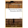 Image de Oeuvres De J. F. Cooper - T. 1 PrÃ©caution