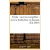 Image de Ovide: Oeuvres ComplÃ¨tes: Avec La Traduction En FranÃ§ais (Ãd.1869)
