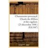 Image de Chansonnier ProvenÃ§al. Chants Des FÃ©libres Et Des Cigaliers. (23 DÃ©cembre 1886.) (Ãd.1887)