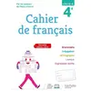 Image de Cahier de français cycle 4 / 4e - éd. 2019 - Chantal Bertagna et Françoise Carrier en occasion ou reconditionné
