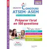 Image de Objectif Concours ATSEM - ASEM 2023: Préparer l'oral en 100 questions en occasion ou reconditionné