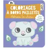 Image de Coloriages à bords pailletés - Adrien le chien