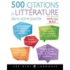 Image de 500 citations de français dans votre poche - COLLECTIF en occasion ou reconditionné