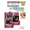 Image de Vocabulaire Et Expression Ãcrite Et Orale - Cahier De FranÃ§ais 2de, 1re