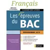 Image de Français - Les nouvelles épreuves du Bac - Classes des lycées - Patrick Wald Lasowski, Cécile de Rousiers-Goncalves, Christophe Desaintghislain en occasion ou reconditionné