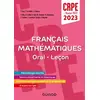 Image de Concours Professeur des écoles - Français et Mathématiques - Oral/Leçon - CRPE 2023 - Master MEEF: Oral · Leçon (2023) en occasion ou reconditionné