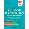 Image de Concours Professeur des écoles - Épreuve d'entretien - Oral d'admission - CRPE 2023: EPS - Développement et psychologie de l'enf en occasion ou reconditionné