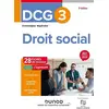 Image de DCG 3 - Droit social - Fiches 2023-2024 - Christine Alglave, Magali Lafont en occasion ou reconditionné