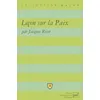 Image de LeÃ§on Sur La Paix