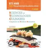 Image de Sciences Et Technologies Culinaires (Stc) 2e AnnÃ©e Bts Mhr - Pochette ÃlÃ¨ve