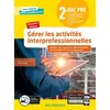 Image de Gérer les activités interprofessionnelles - Tome 2 - 2de Bac Pro GATL (2020) - Pochette élève - Sabine Galy, Samuel Hoffmann, Myriam Labbé et Mirella Martins en occasion ou reconditionné