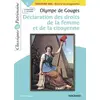 Image de La Déclaration des droits de la femme et de la citoyenne - Bac Français 1re 2023 - Classiques et Patrimoine - Olympe de Gouges et Olympe de Gouges en occasion ou reconditionné