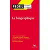 Image de Profil littérature, histoire littéraire : Le biographique - Annie Olivier en occasion ou reconditionné
