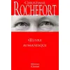 Image de Oeuvre romanesque - Christiane Rochefort en occasion ou reconditionné