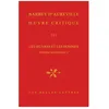 Image de Oeuvre Critique - Tome 3, Les Oeuvres Et Les Hommes - DeuxiÃ¨me SÃ©rie (Volume 1)