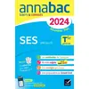 Image de Annales du bac Annabac 2024 SES Tle générale (spécialité): sujets corrigés nouveau Bac en occasion ou reconditionné
