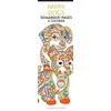 Image de Happy Dogs - 50 Marque-Pages Ã Colorier