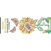 Image de Fleurs Et Papillons - 50 Marque-Pages Ã Colorier