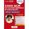 Image de 3000 QCM de culture générale et d'actualité - Méthode et entraînement -Catégories A, B et C: Concours 2021 - Mélanie Hoffert et Lionel Lavergne en occasion ou reconditionné
