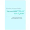 Image de Menus De Printemps Pour La Goutte