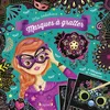 Image de Masques Ã Gratter - Avec 1 BÃ¢tonnet Et 1 M D'Ã©lastique