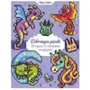 Image de Album de coloriage pixels - Dragons et animaux magiques