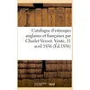 Image de Catalogue D'estampes Anglaises Et FranÃ§aises Par Charlet Vernet - Vente, 11 Avril 1856