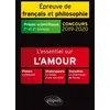 Image de L'essentiel sur l'amour. Platon, Le Banquet   Shakespeare, Le Songe d'une nuit d'été   Stendhal, La Chartreuse de Parme. Épreuve - Collectif, Philippe Guisard et Christelle Laizé en occasion ou reconditionné