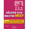 Image de RÃ©ussir Son Master Meef - 30 Fiches Pour Structurer Et RÃ©diger Le MÃ©moire De Recherche Professionnel