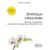 Image de Statistique inférentielle: Exercices d’application et problèmes corrigés avec rappels de cours en occasion ou reconditionné