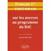 Image de Français. Première. Tout-en-un sur les oeuvres au programme du bac. Session 2021-2022 - (coord.) Emilie Muraru, Guillaume Bardet, Lydia Blanc, Dominique Caron, Magalie Diguet, Amélie Goutaudier, Vincent Manresa, Bénédicte Peralez Peslier, Magali Rabot et Noémie Suisse en occasion ou reconditionné