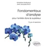 Image de Fondamentaux d’analyse pour l’entrée dans le supérieur - Cours et exercices - Ghislaine Godinaud, Jean-Jacques Ruch en occasion ou reconditionné