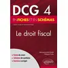 Image de DCG 4 - Le droit fiscal en fiches et en schémas - Mohamed-Ali Khaldi, Philippe Toffa en occasion ou reconditionné