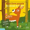 Image de Mon Livre Puzzle Des Animaux De La ForÃªt - 5 Puzzles De 9 PiÃ¨ces