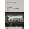 Image de A crier dans les ruines - Alexandra Koszelyk en occasion ou reconditionné