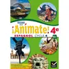 Image de Animate - Espagnol 2e année LV2 Éd. 2017 - Livre élève - Marie-José Casas, Nadine Castéra, Céline Cortés, Amélie Delmas, Karine Gonzalez, Valérie Laluque, Ana Maria Palomo Delfa, Raquel Palomo Delfa, Michaël Salaün en occasion ou reconditionné
