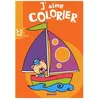 Image de J'aime Colorier Ours Bateau