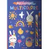 Image de Mon Coloriage Multicolore PÃ¢ques - Avec Stickers