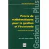 Image de Précis de mathématiques pour la gestion et l'économie, DUT, BTS, DEUG et DECF - Anne-Marie Spalanzani en occasion ou reconditionné