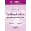 Image de GÃ©nie Logiciel : SpÃ©cification Des Logiciels - Deux Exemples De Pratiques RÃ©centes : Z Et Uml