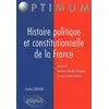 Image de Histoire Politique Et Constitutionnelle De La France