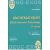 Image de MathÃ©matiques Deug Sciences Et Technologie 2Ã¨me AnnÃ©e